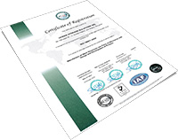 Certificate Registration ISO 14001 -2014